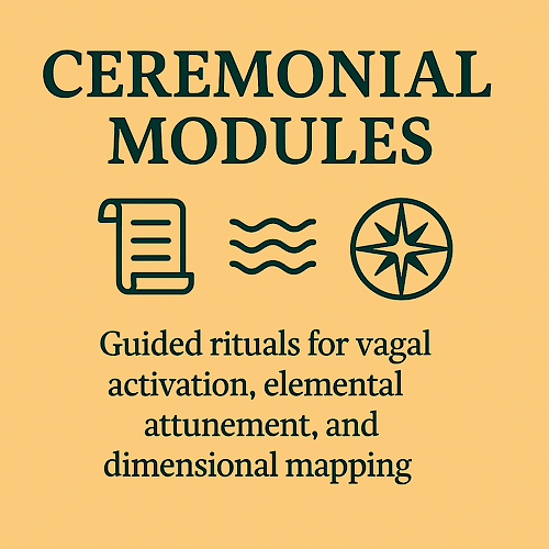 Ceremonial Modules - EarthKind Resonance | Quantum Healing, Botanical ...